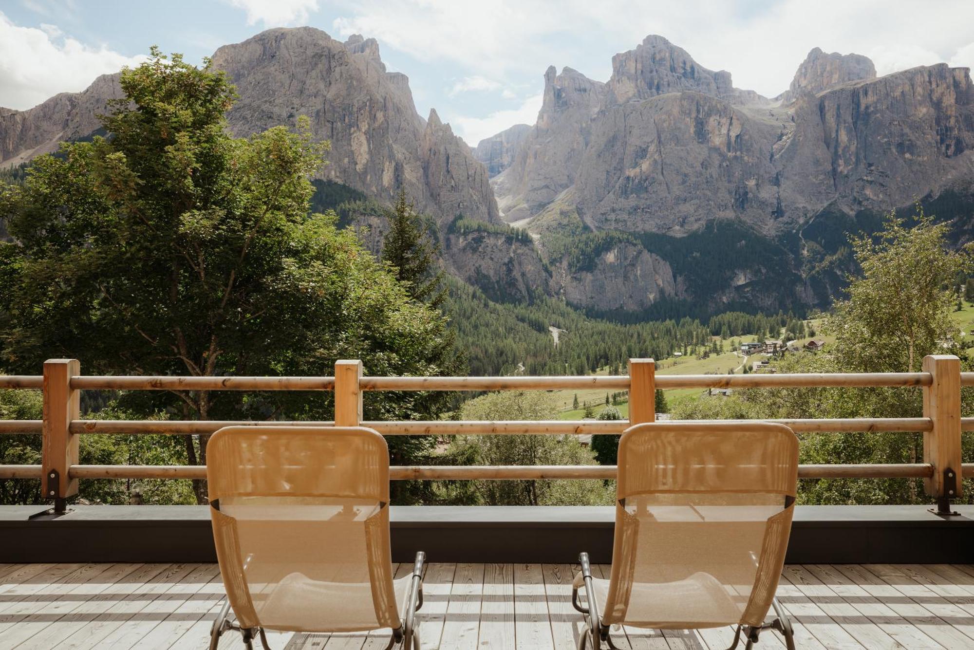Chalet Laerchenhof Colfosco Bagian luar foto