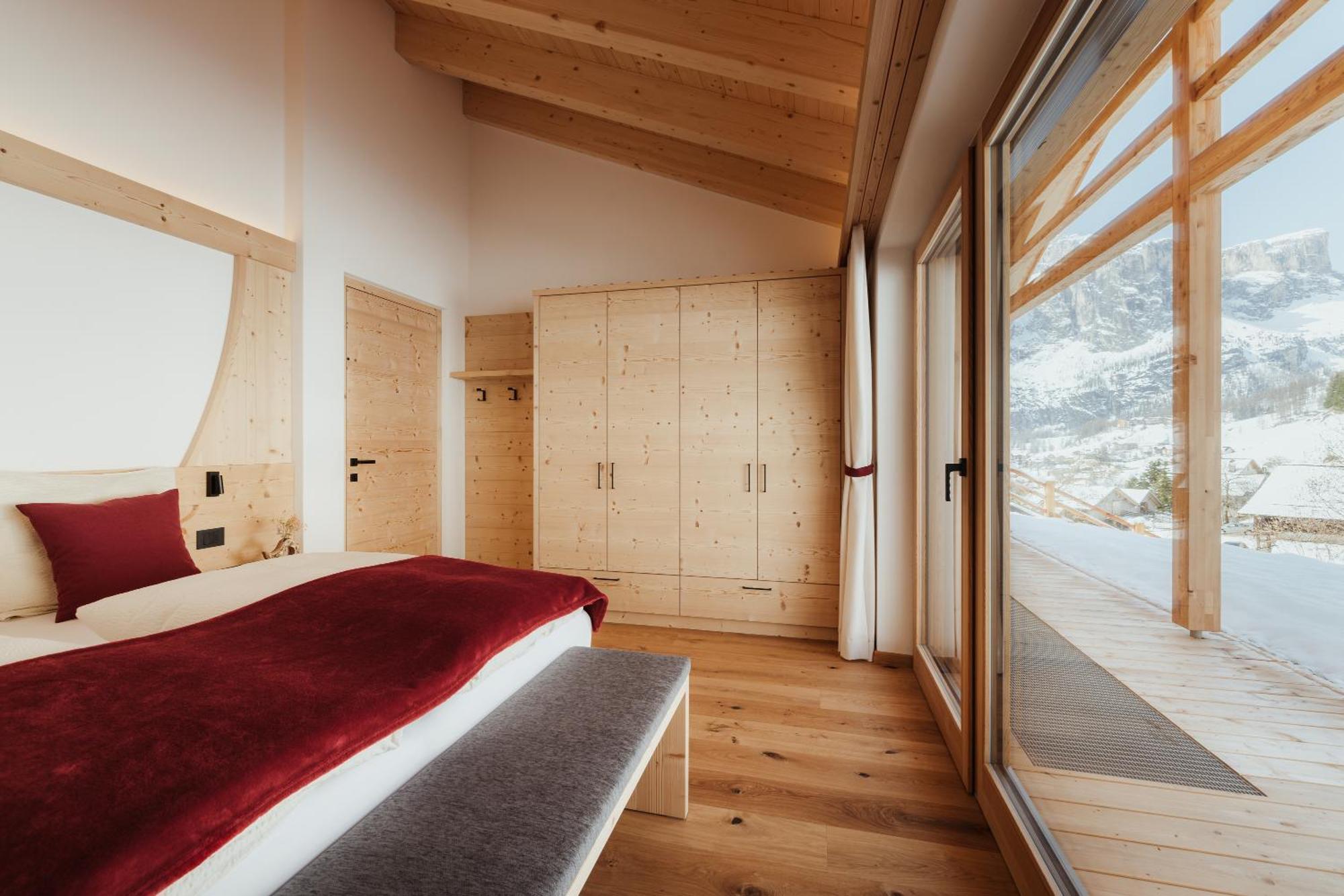 Chalet Laerchenhof Colfosco Bagian luar foto