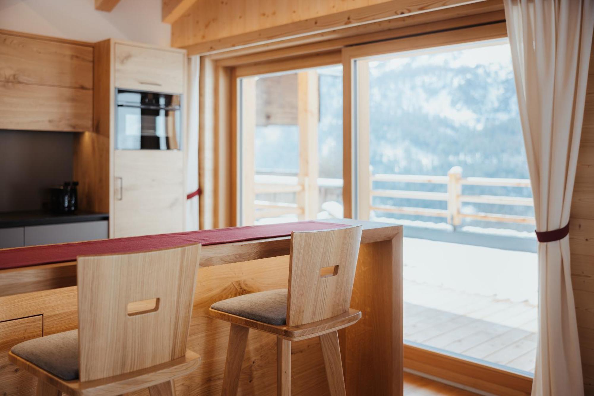 Chalet Laerchenhof Colfosco Bagian luar foto
