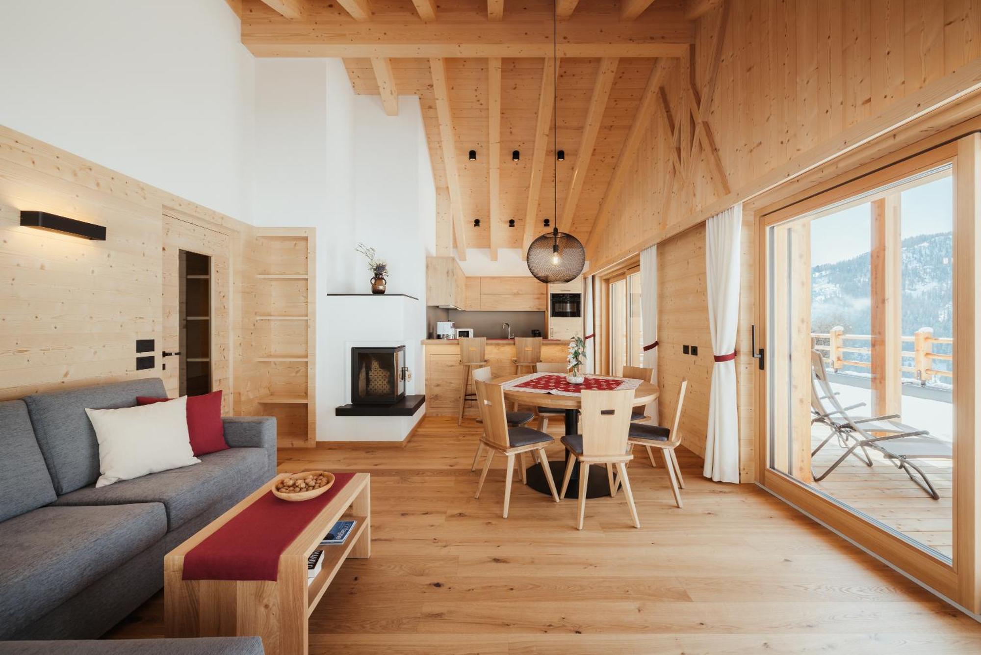 Chalet Laerchenhof Colfosco Bagian luar foto
